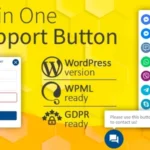 All in One Support Button + Callback Request. WhatsApp, Messenger, Telegram, LiveChat and more 2.2.7