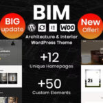 BIM Theme – Architecture & Interior Design Elementor WordPress Theme 1.3.8