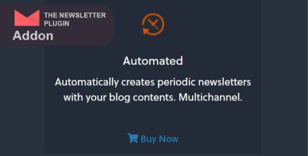 Newsletter Automated Addon 4.7.7