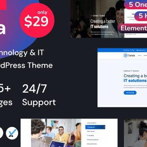 Tanda Theme – IT Solutions WordPress 1.3.6